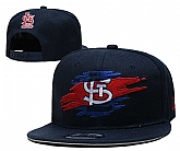 St. Louis Cardinals Team Logo Adjustable Hat YD (6)